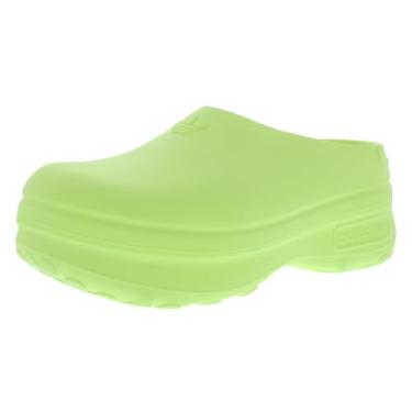 Imagem de adidas Tênis feminino Adifom Stan Mule, Lucid Lemon/Lucid Lemon/Core Black, 34