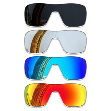 Imagem de LenzProse Lentes de reposição polarizadas de 1,5 mm para óculos de sol Oakley Turbine Rotor OO9307, antiarranhões | Ajuste perfeito