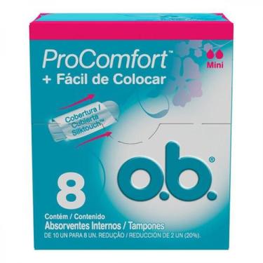 Imagem de ABS INTERNO o.b. ProComfort MINI com 8 Unidades
