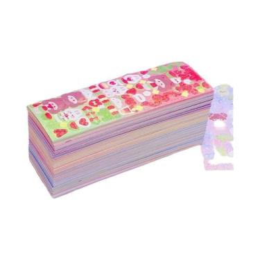 Imagem de Adesivos Kawaii 200p Para Crianças, Material De Papelaria Fofo Para De