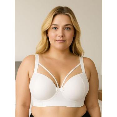 Imagem de Sutiã Plus Size Bojão Tiras Terra e Mar Soutien Reforçado - c9 STRAPPY