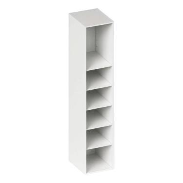 Imagem de Guarda-Roupa Modulado New Tuyo 5 Prateleiras Branco 45 cm - Keva