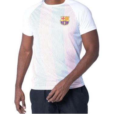 Imagem de Camiseta Barcelona 14187BC Unissex - Branco - Balboa, G