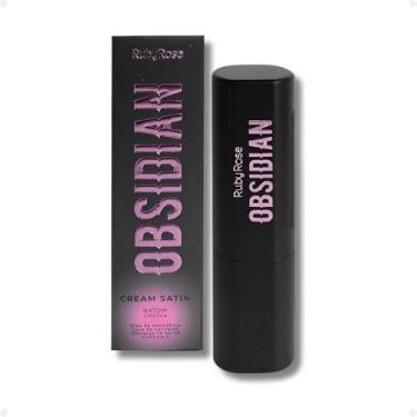 Imagem de Batom em bala cremoso Cream Satin - linha Obsidian - Ruby Rose (OCS04)