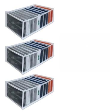 Imagem de Kit Colmeia Organizadora PP - P - M - G | Organizador de Gaveta | Organizador de Guarda Roupas(KIT M - 3-UN)