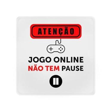 Imagem de Mini Luminária Box LED No Pause USB – Luz Decorativa Frase Motivacional | Iluminação de Mesa para Quarto, Escritório e Home Office