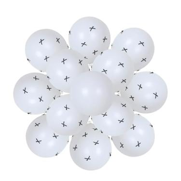 Imagem de Mefuny 24 Pcs 12" White Balloons with 200 Pcs Bow DIY Ribbon Bow Decorations For Coquette Birthday Bachelorette Baby Shower Wedding Party Supplies