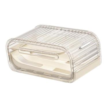 Imagem de IEUDNS Porta-ovos para Geladeira, Organizador Automático com Rodinhas para Armários E Cozinha.