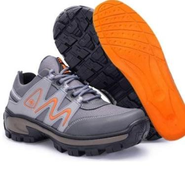 Imagem de Tênis Masculino Adventure Esportivo para Caminhada e Trilha Outdoor Solado Tratorado Costurado-Masculino