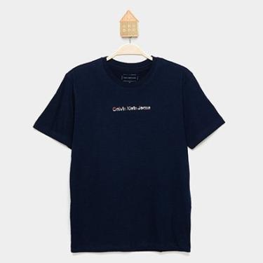 Imagem de Camiseta Infantil Calvin Klein Logo Color-Unissex