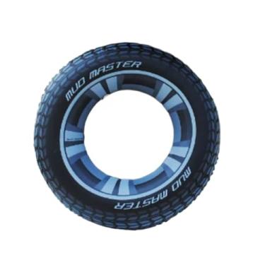 Imagem de Boia Pneu Inflável Redonda para Piscina e Praia em PVC Resistente – Boia Circular Grande Verão 70 80 90 120cm(70)