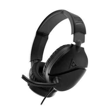 Imagem de Turtle Beach Headset Gamer Multiplataforma Recon 70 Para Ps5, Ps4, Xbox Series X|S, One, Pc E Celular Com Conexão Fio De 3,5 Mm - Microfone Flip-To-Mute, Alto-Falantes 40 Mm, Design Leve, Preto