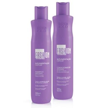 Imagem de Kit Shampoo e Condicionador 100Tímetros - Fashion Gold