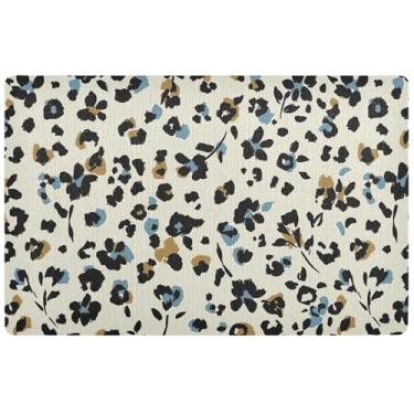 Imagem de Tapete de porta frontal com estampa de desenho animado personalizado, tapete de porta frontal, tapete de porta externo absorvente para entrada 81 x 50 cm