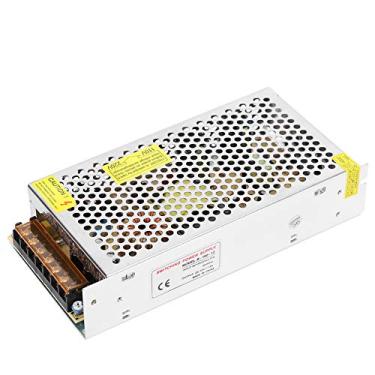 Imagem de FTVOGUE Driver de Fonte de Alimentação do Interruptor, Transformador Regulador de Tensão DC12V, para Barra de Luz de Tela LED, Adaptador de Alimentação DC12V, Liga de Alumínio para Serviços Pesados,