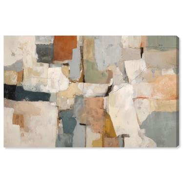 Imagem de Color Field Intersect IV Impressão em tela Boho Wall Decor por Art Remedy, Gallery Wrapped, 61 x 40 cm