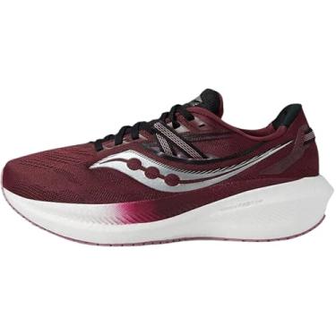 Imagem de Saucony Triumph 20 Tênis de corrida feminino, Sol/Rosa, 10