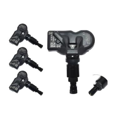 Imagem de OGGUYME 1/4 peças Sistema de monitoramento de sensor de pressão de pneu Sensores TPMS 5Q0907275B Compatível com VW Arteon Jetta Touareg Phideon Crafter RS3 (5Q0907275B (1 peça))