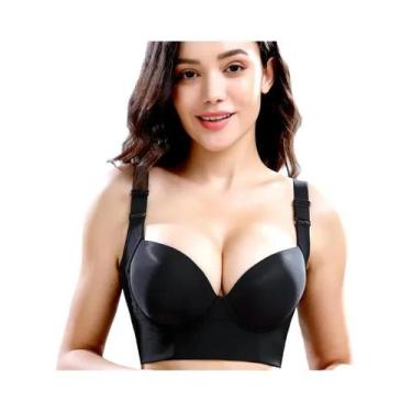 Imagem de Sutiã plus Size Push up Sexy Com Copas Profundas Que Esconde Gordura N