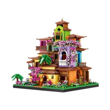 Imagem de Blocos De Construção Micro Mini Casa Mágica Para Crianças 6180 Peças B