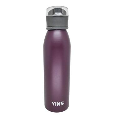 Imagem de Garrafa Térmica Yins Aço Inox 610ML - Bordô Único-Unissex