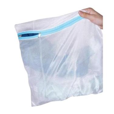 Imagem de Kit 03 Sacos Protetor Para Lavar Roupas Delicadas P M E G - Clean Tech