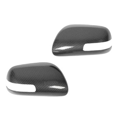 Imagem de aqxreight Tampa do Espelho Retrovisor Estilo Fibra de Carbono Abs Material Espelho Lateral Capa Substituição para Tc 2012 2013 2014 2015 2016 Modelos