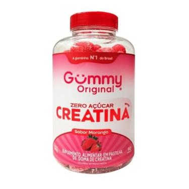Imagem de Creatina Gummy, 90 Gomas Sabor Morango, Zero Açucar, Gummy Original