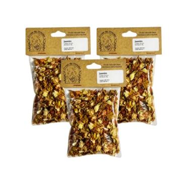 Imagem de Jasmim em Flores Secas/Desidratadas para Banho, Chá e Defumação (3)