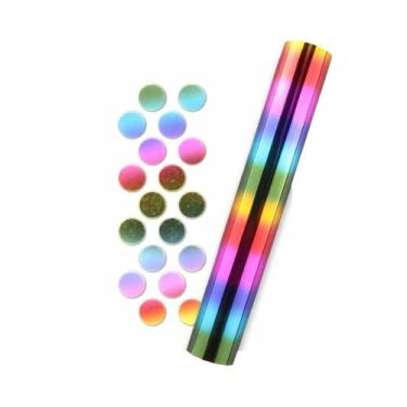 Imagem de Folhas De Transferência Holográfica Ativadas Pelo Calor 5Mx15CM Para A