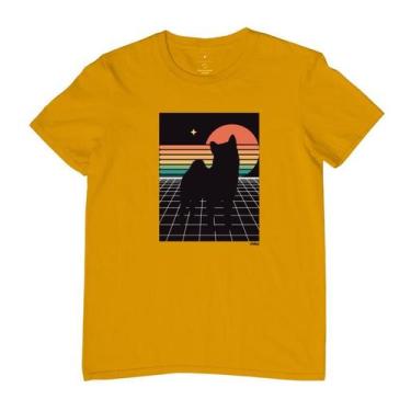 Imagem de Camiseta Masculina Shiba Retro - Reserva INK, M, Amarelo