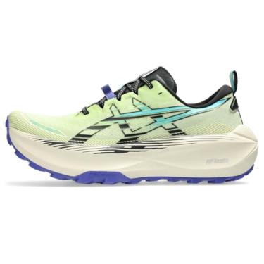 Imagem de ASICS Tênis de corrida masculino Trabuco Max 4, Verde limão/preto, 44