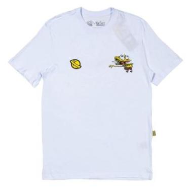 Imagem de Camiseta Lost X Bob Esponja Krustpants Branco-Unissex