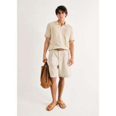 Imagem de Bermuda Masculina Reta Em Sarja-Masculino