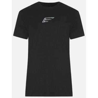 Imagem de Camiseta Ellus Cotton Fine Paint Classic Preta-Masculino