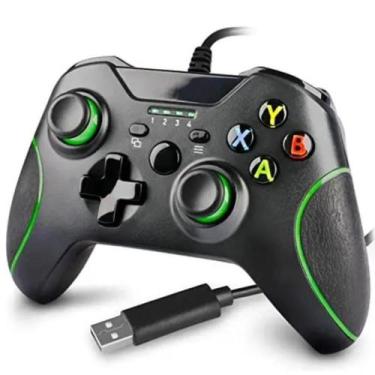 Imagem de Controle Compatível com Xbox One, Series E Pc Com Fio Manete Top Model