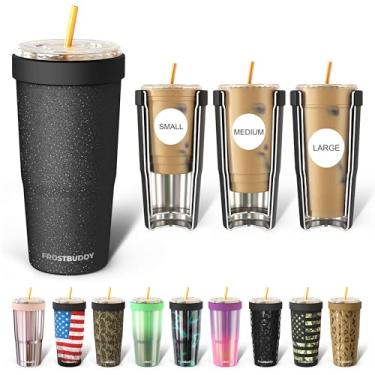 Imagem de Frost Buddy Togo Buddy | Copo isolado a vácuo de aço inoxidável de 850 g | Copo de café To Go – Reutilizável, copo de café gelado, caneca de viagem, copo térmico para bebidas quentes e frias, copo