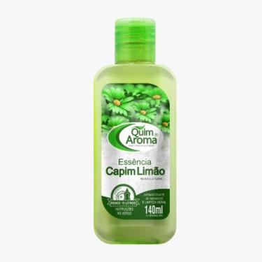 Imagem de QUIM ESSÊNCIAS LIMPADOR PERFUMADO DE AMBIENTES CAPIM LIMÃO 140 ml - Di