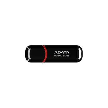 Imagem de Pen Drive 512GB ADATA UV150, USB 3.2, Preto - AUV150-512G-RBK
