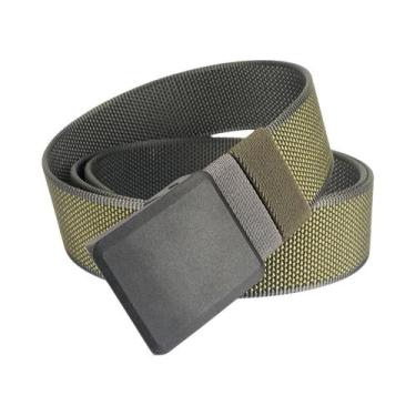 Imagem de Cinto Tático Militar Ajustável Unissex Em Nylon Com Fivela Plástica Pa