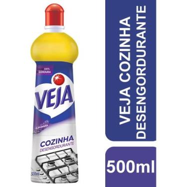 Imagem de Kit c/ 6 Veja Limpador Desengordurante Cozinha Lavanda 500Ml