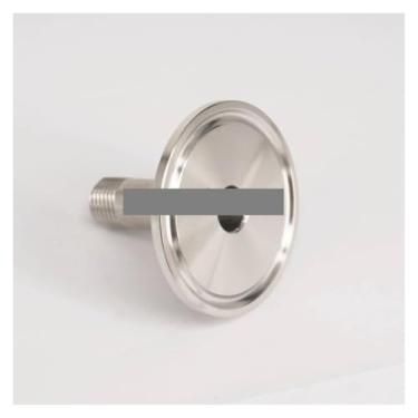 Imagem de 1/10.2 cm macho x virola O/D 50,5 mm Tri Clamp 3.8 cm 304 conector de encaixe de tubo de aço inoxidável para fermentação caseira
