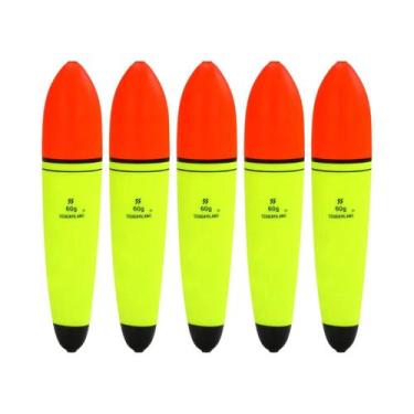 Imagem de Flutuadores De Pesca Leves Em EVA 5 Peças 10-100g Pesos De Isca De Plá