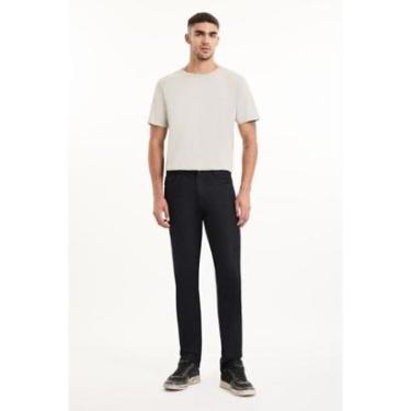 Imagem de Calça Ellus Skinny Masculino First Azul 35 Amaciado-Masculino