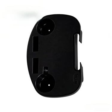 Imagem de Mesa Portátil para Cadeira de Praia - Porta-Copo Cor Preta, Prática para Lazer ao Ar Livre, Piqueniques e Camping (Unidade)