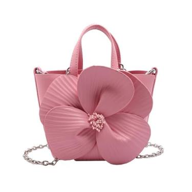 Imagem de NLAIOUSL Bolsa de ombro sofisticada feminina de couro sintético com alça ajustável nas axilas