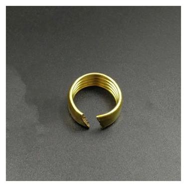 Imagem de Ferramenta de hardware A porca ou o anel para 1216 1418 1620 2025 2632 PEX-AL-PEX Adaptador de encaixe de tubulação de latão junta de tubo de aquecimento de piso solar (porca, 1216)