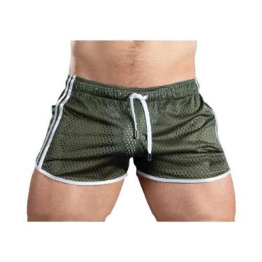 Imagem de Shorts Masculinos De Secagem Rápida Para Academia, Corrida, Treino, Tê