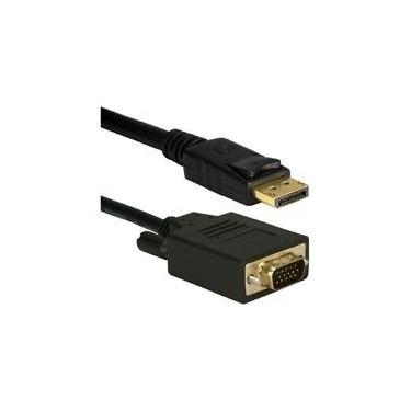 Imagem de Cabo Adaptador Displayport Macho x VGA Macho MD9, 1.8 Metros - 7729