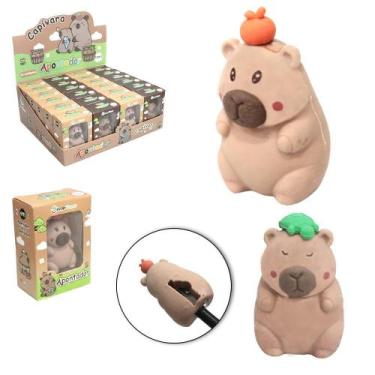 Imagem de Kit 2 Pçs Apontador Escolar Capivara Inter Paper Dp Play - Interponte